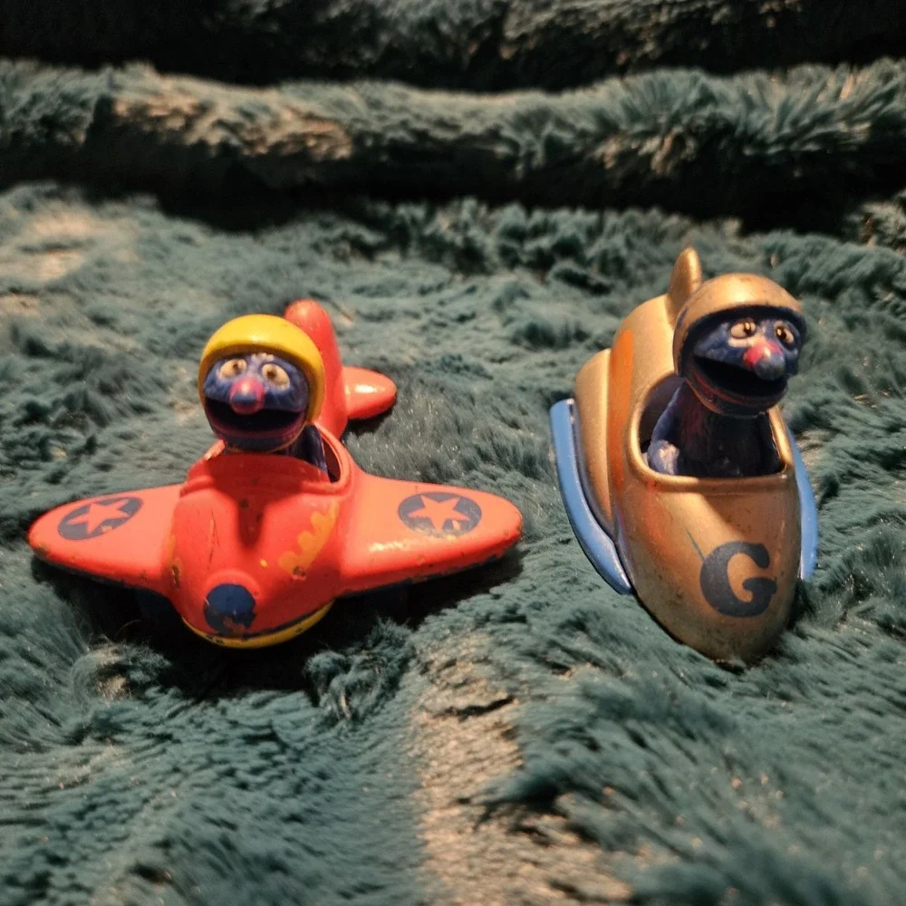 Vintage Playskool Sesame Street 1980s Character Vehicles‎
